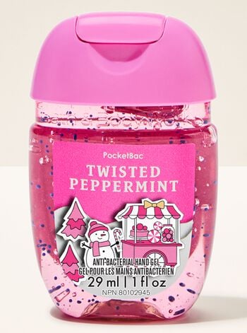 Twisted Peppermint PocketBac Hand Sanitizer PocketBac Hand Sanitizer