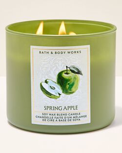 Spring Apple 3-Wick Candle image number null