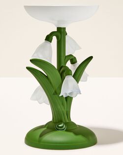 Snowdrop Dream Light-Up Pedestal Candle Holder image number null