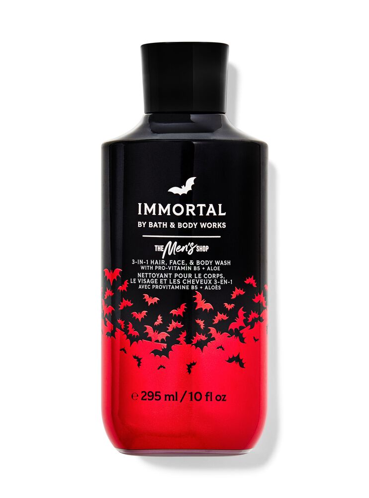 Immortal 3-in-1 Hair, Face & Body Wash 3-in-1 Hair, Face & Body Wash