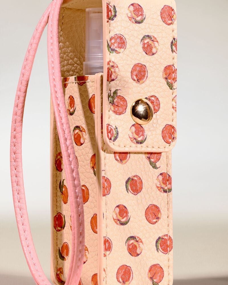 Vera Bradley Peach Spray Sanitizer & Lip Holder Spray Sanitizer & Lip Holder