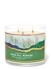 Fresh Fall Morning 3-Wick Candle image number null