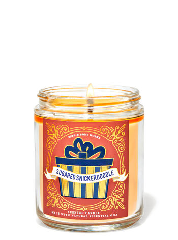 Sugared Snickerdoodle Single Wick Candle Single Wick Candle