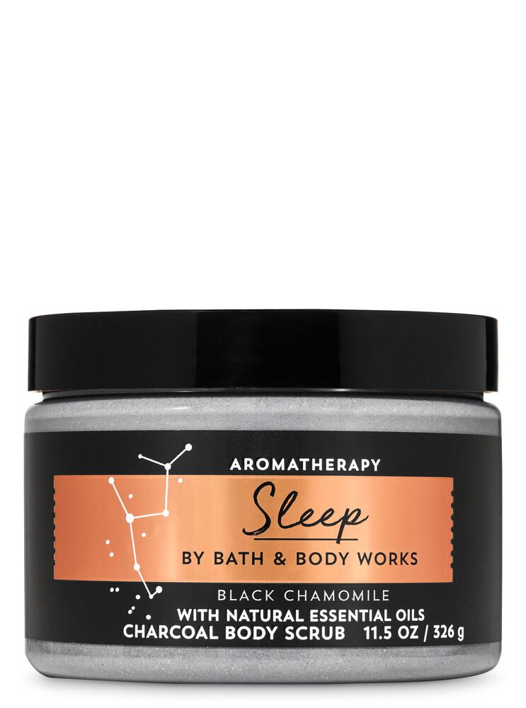Black Chamomile Body Scrub Charcoal Body Scrub