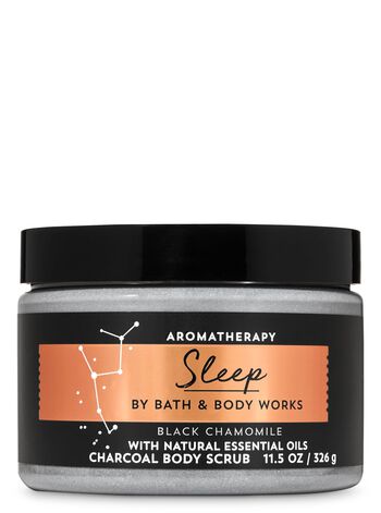 Black Chamomile Body Scrub Charcoal Body Scrub