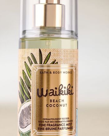 Waikiki Beach Coconut Travel Size Fine Fragrance Mist Travel Size Fine Fragrance Mist