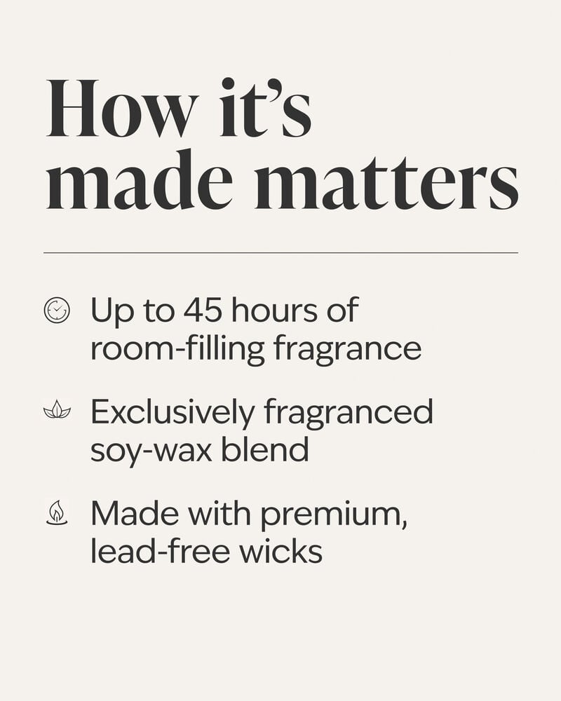 Mahogany Teakwood Mason Single Wick Candle Single Wick Candle