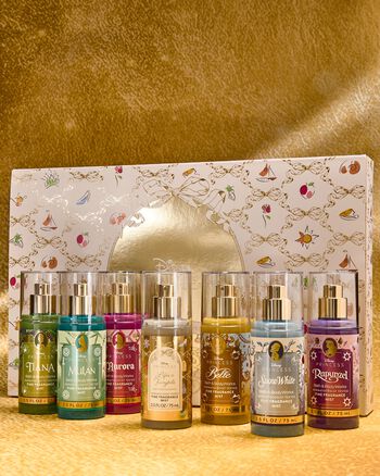 Disney Princess 7-piece Mini Fine Fragrance Mist Sampler Gift Set Gift Set