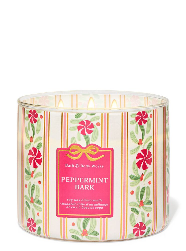Peppermint Bark 3-Wick Candle 3-Wick Candle