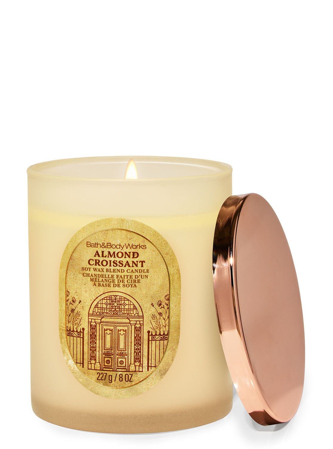 Shop Almond Croissant Single Wick Candle | Bath & Body Works Australia