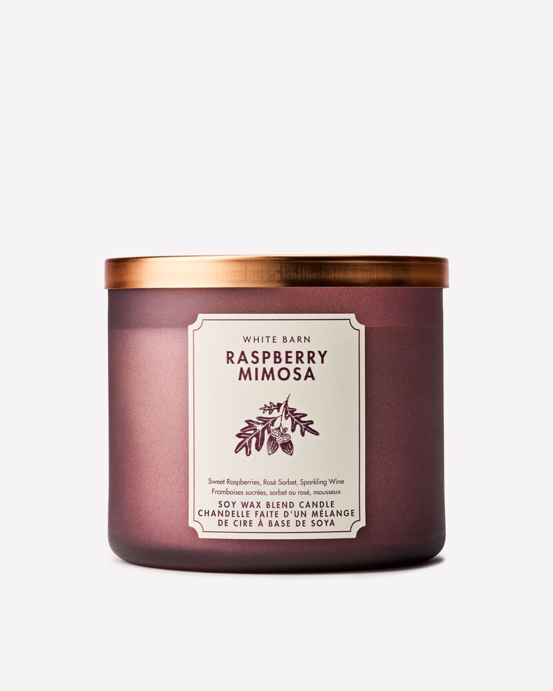 Raspberry Mimosa 3-Wick Candle 3-Wick Candle