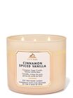 Cinnamon Spiced Vanilla 3-Wick Candle image number null