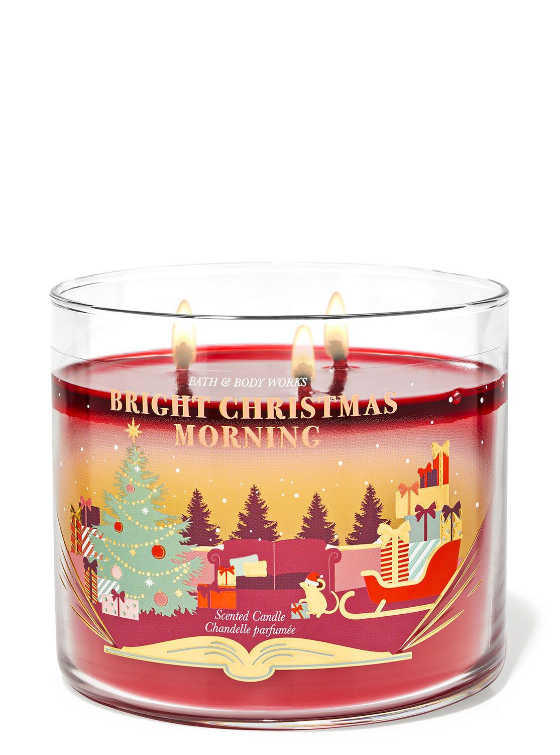 Feliz Navidad 3-Wick Candle | Bath and Body Works