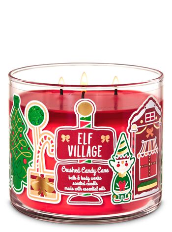 Crushed Candy Cane 3-Wick Candle 3-Wick Candle