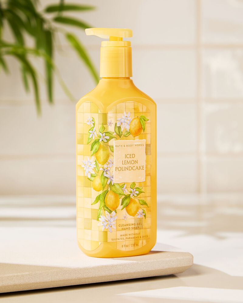 Iced Lemon Pound Cake Cleansing Gel Hand Soap Cleansing Gel Hand Soap