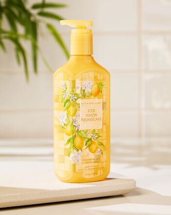 Iced Lemon Pound Cake Cleansing Gel Hand Soap Cleansing Gel Hand Soap