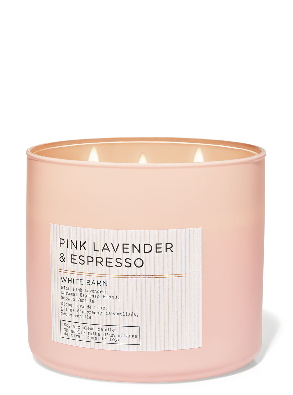 Shop Pink Lavender & Espresso 3-Wick Candle | Bath & Body Works