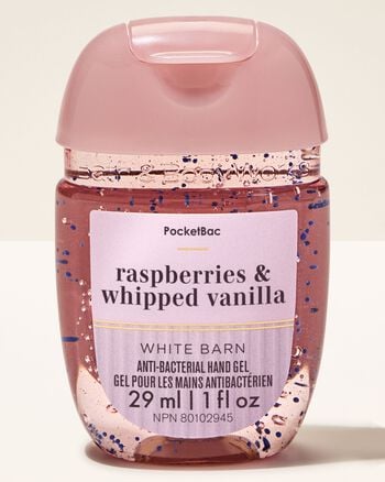 Raspberries & Whipped Vanilla PocketBac Hand Sanitizer PocketBac Hand Sanitizer