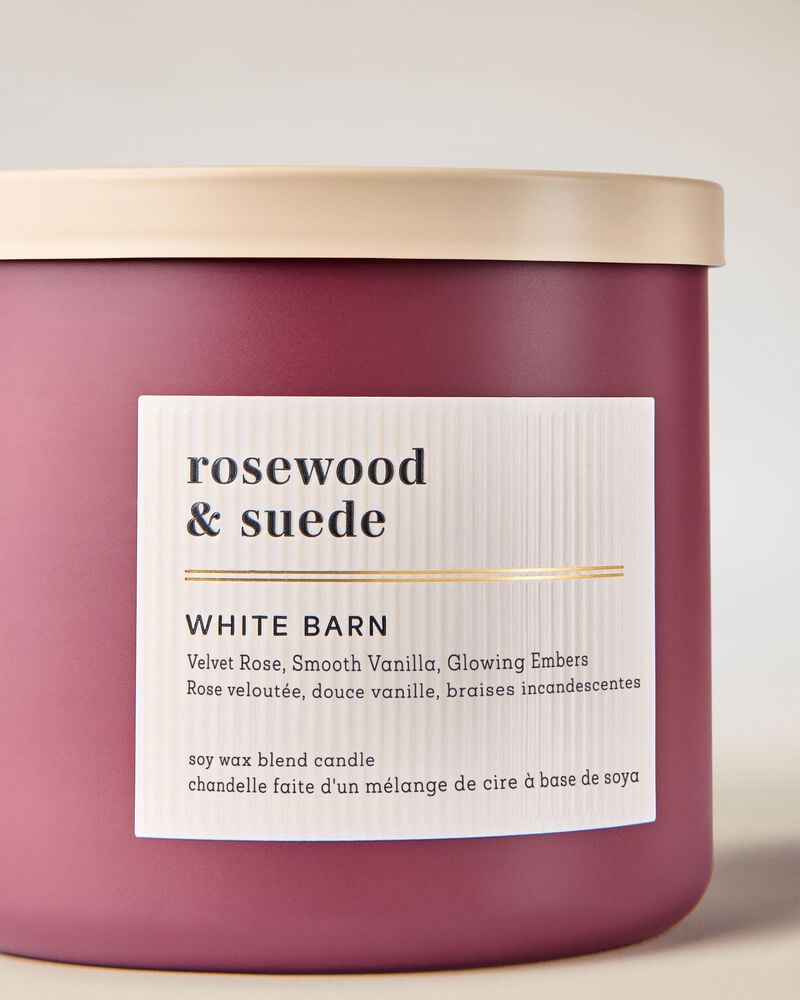 Rosewood & Suede 3-Wick Candle 3-Wick Candle