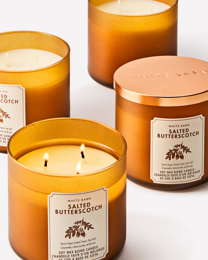 Salted Butterscotch 3-Wick Candle 3-Wick Candle