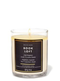 Book Loft Single Wick Candle