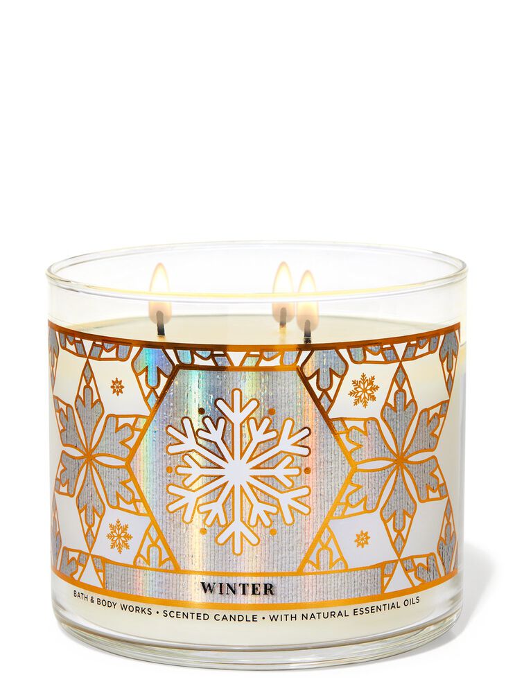 Winter 3-Wick Candle 3-Wick Candle