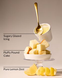 Iced Lemon Pound Cake 3-Wick Candle image number null