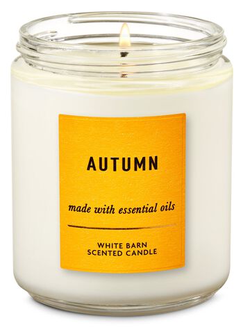Autumn Single Wick Candle Single Wick Candle