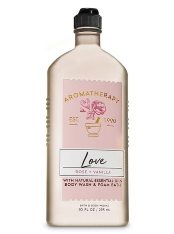 Rose Vanilla Body Wash & Shower Gel Body Wash and Foam Bath