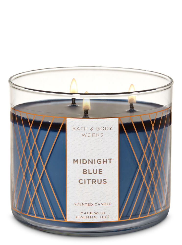 Midnight Blue Citrus 3-Wick Candle 3-Wick Candle
