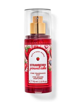 Strawberry Pound Cake Travel Size Fine Fragrance Mist Strawberry Pound Cake Travel Size Fine Fragrance Mist