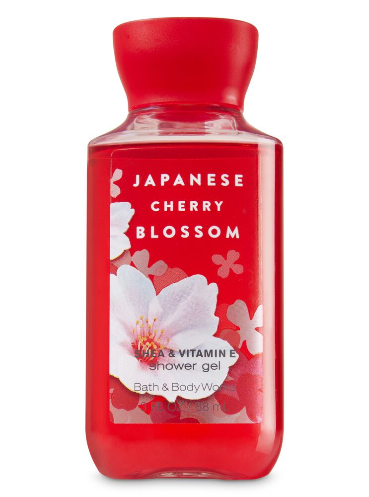 Japanese Cherry Blossom Travel Size Shower Gel Travel Size Shower Gel