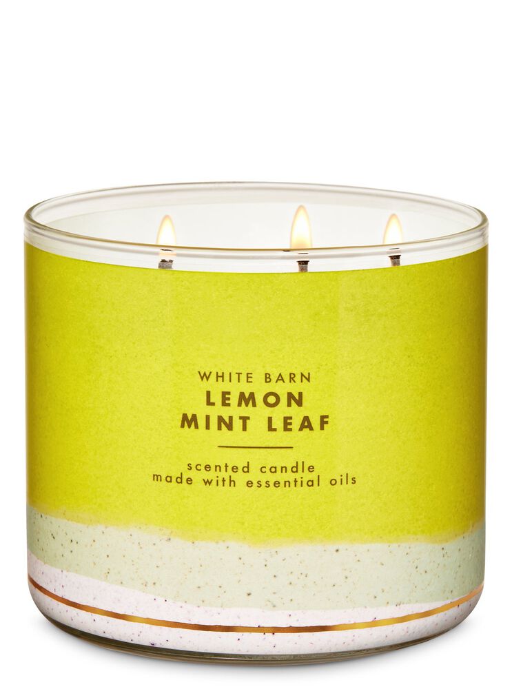 Lemon Mint Leaf 3-Wick Candle 3-Wick Candle