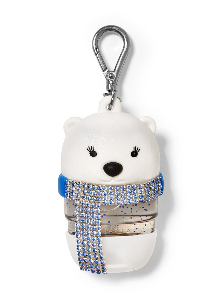 Polar Bear with Gem Scarf PocketBac Holder