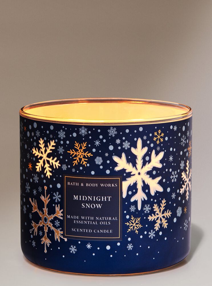 Midnight Snow 3-Wick Candle 3-Wick Candle