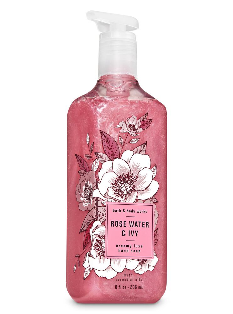 Rose Water & Ivy Nourishing Hand Soap Creamy Luxe Hand Soap