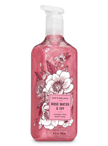 Rose Water & Ivy Nourishing Hand Soap Creamy Luxe Hand Soap