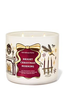 Bright Christmas Morning 3-Wick Candle image number null
