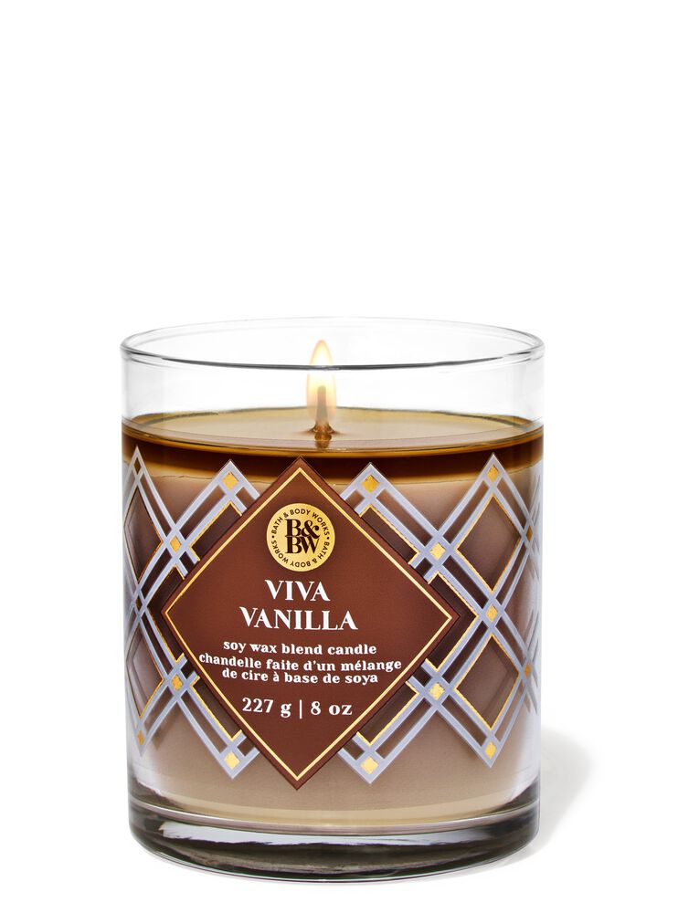 Viva Vanilla Single Wick Candle Single Wick Candle