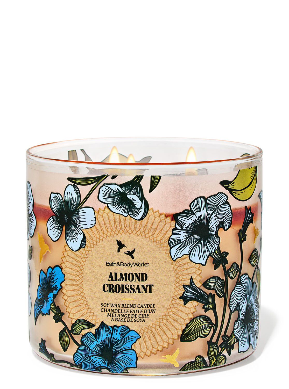 Shop Almond Croissant 3-Wick Candle | Bath & Body Works Australia