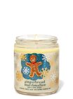 Gingerbread Marshmallow Single Wick Candle image number null