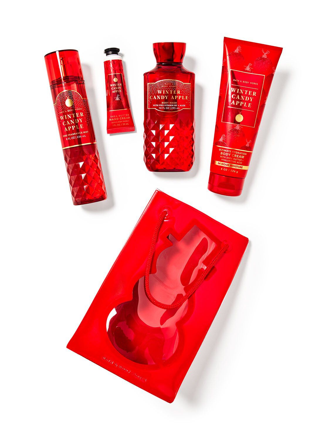 Buy Winter Candy Apple Gift Bag Set Online | AU Bath & Body
