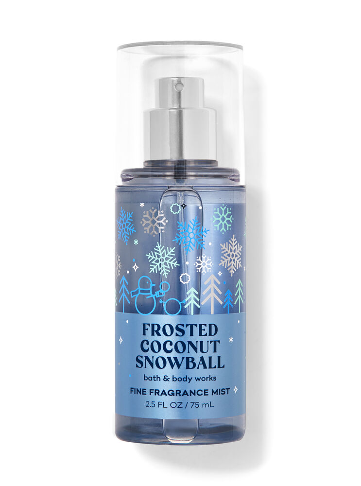 Frosted Coconut Snowball Travel Size Fine Fragrance Mist Travel Size Fine Fragrance Mist