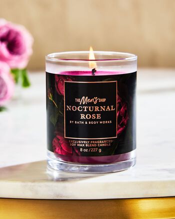 Nocturnal Rose Single Wick Candle Single Wick Candle