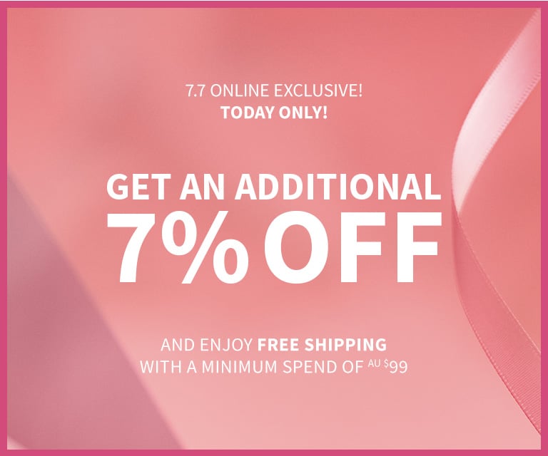 additional 7%off