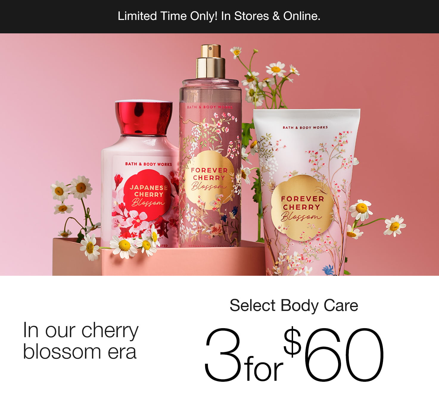 Body Care, Buy 3 for $60