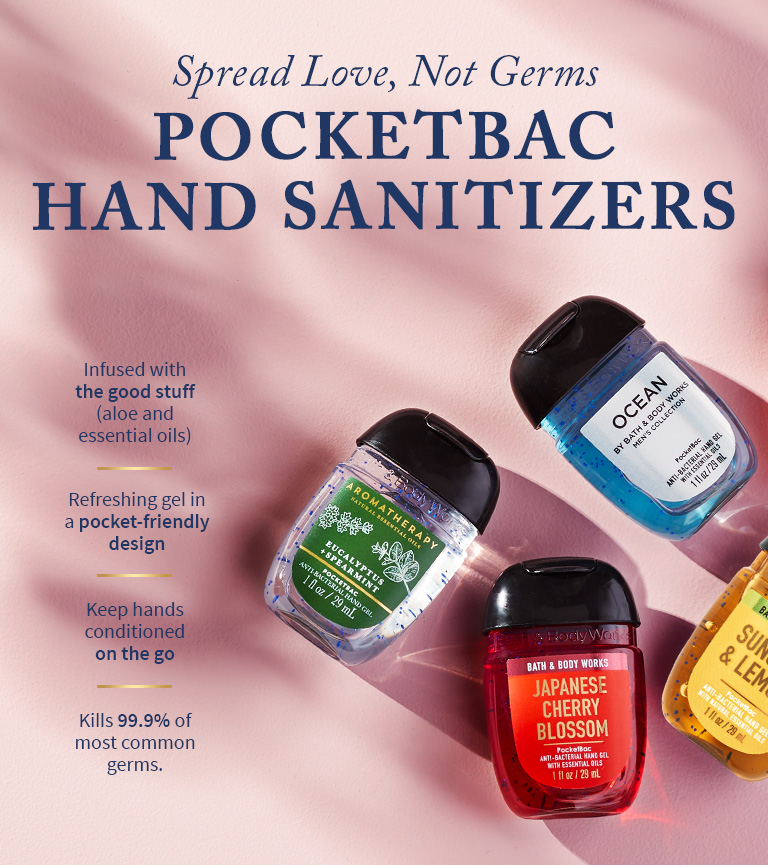 PocketBac Hand Sanitizers | Bath & Body Works Australia