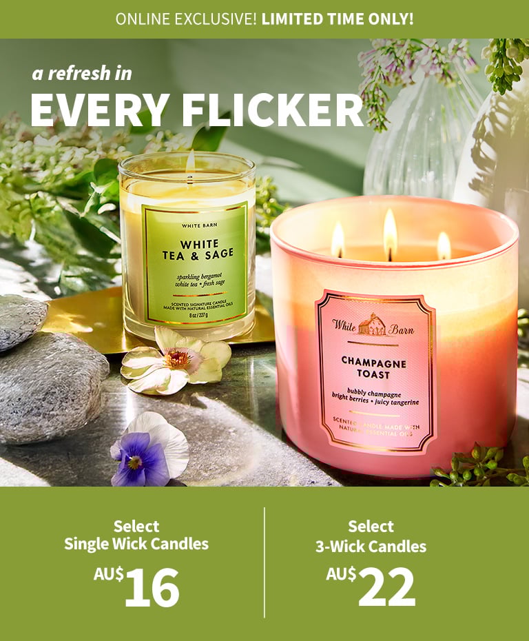 3wick candles single wick candles