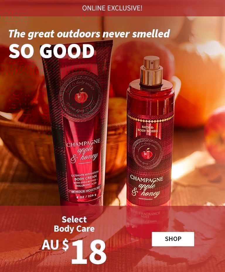 Body Care, Buy 1 for AU$18