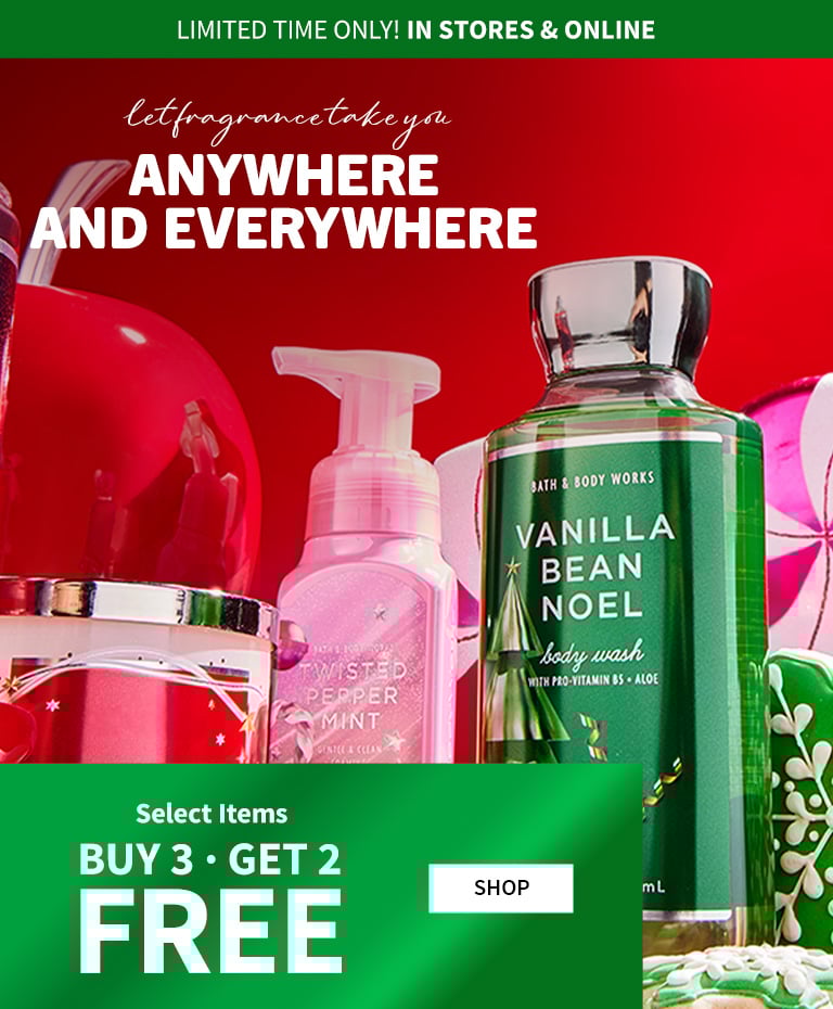 Select Items, Buy 3 Get 2 Free or Buy 2 Get 1 Free